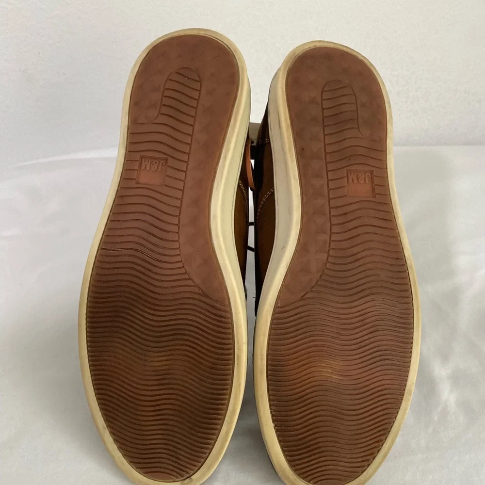 JOHNSTON & MURPHY Boys Shoes 7M Big Boy’s McGuffey Brown Plain Toe Shoes